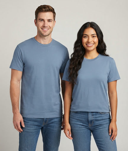 Mavadas Everyday Soft T-Shirt — Denim Blue